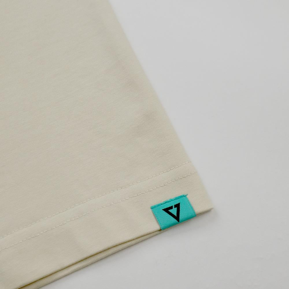 MV Double Collar Tee (Cream White)