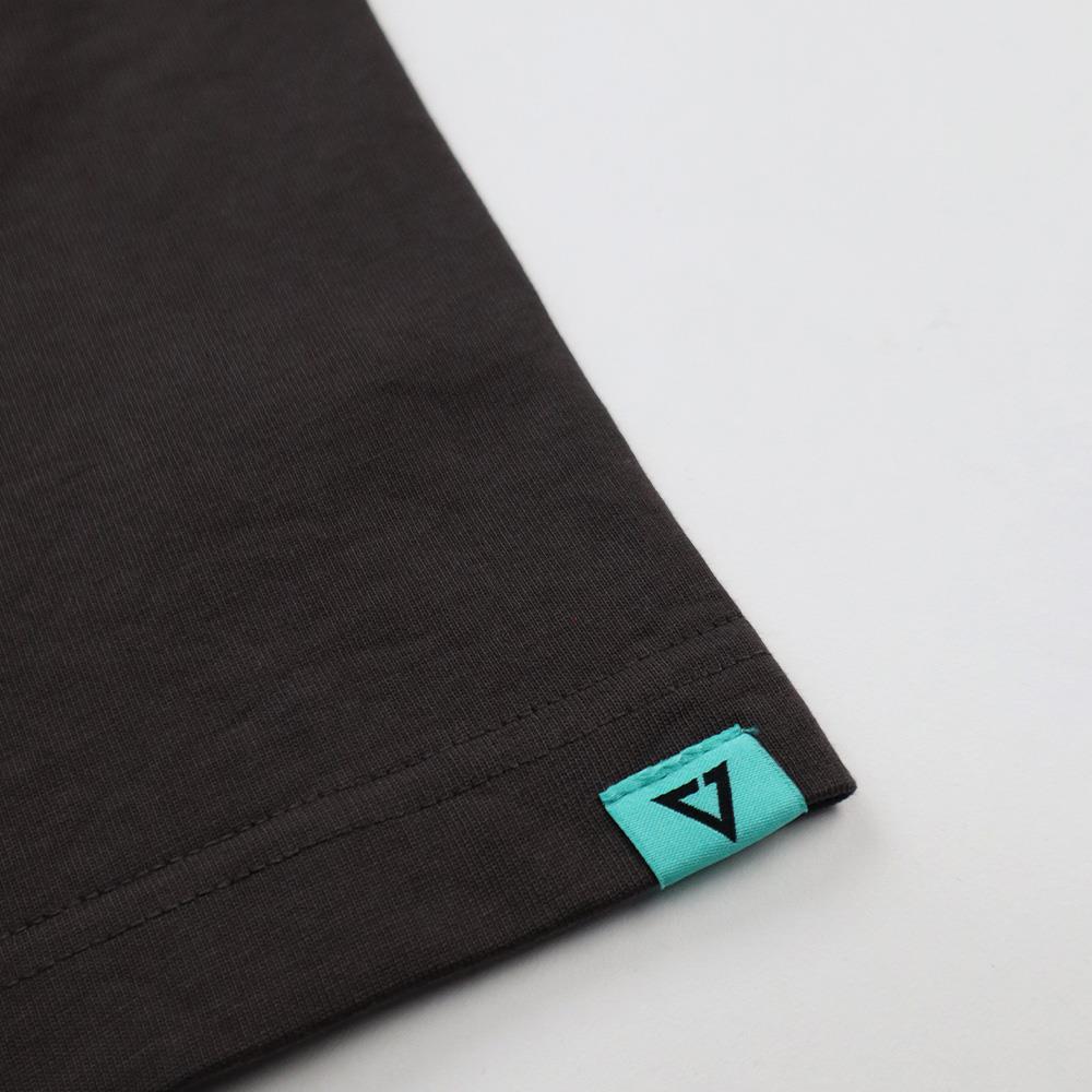 MV Double Collar Tee (Dark Grey)