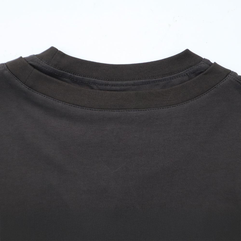MV Double Collar Tee (Dark Grey)