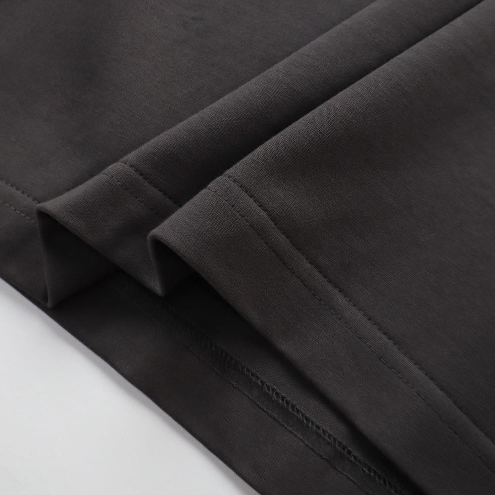 MV Double Collar Tee (Dark Grey)