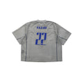 R//W Mesh Boxy Tee (Light Grey)