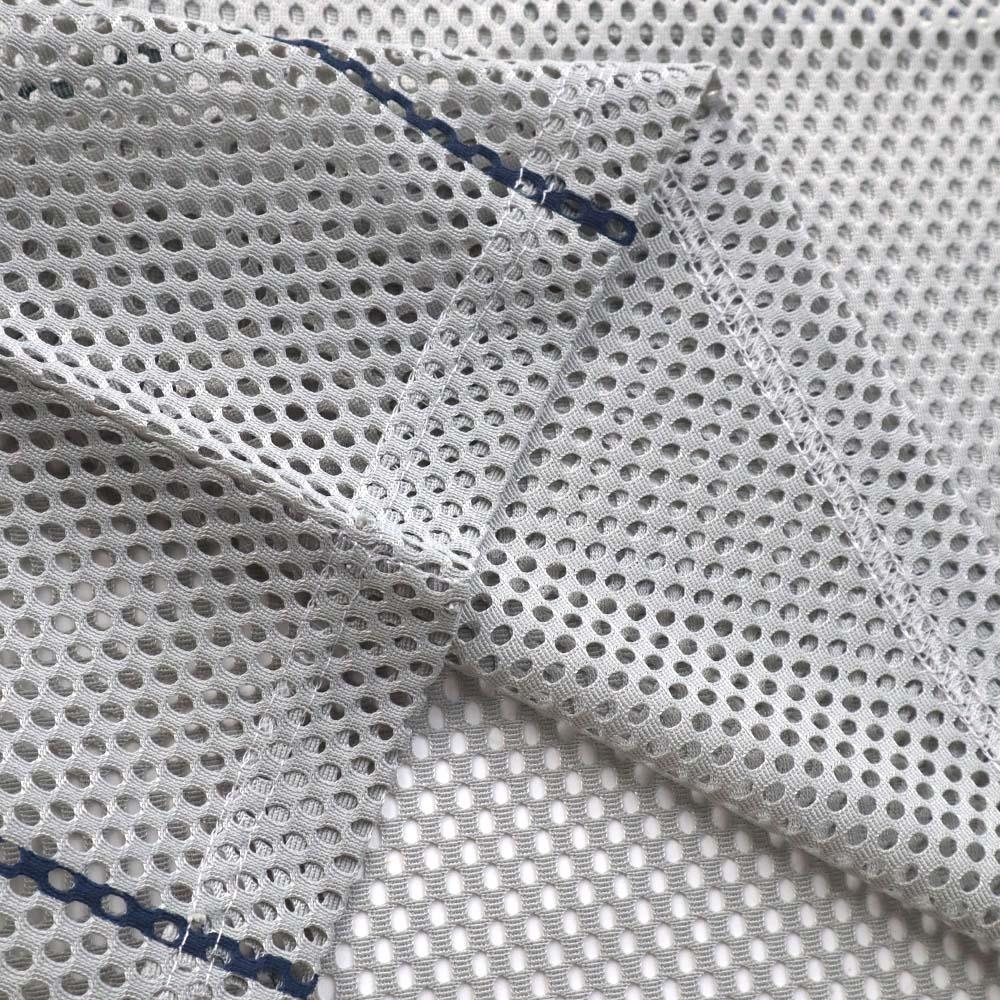 R//W Mesh Boxy Tee (Light Grey)