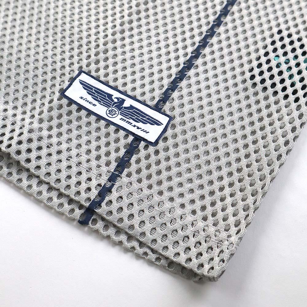 R//W Mesh Boxy Tee (Light Grey)