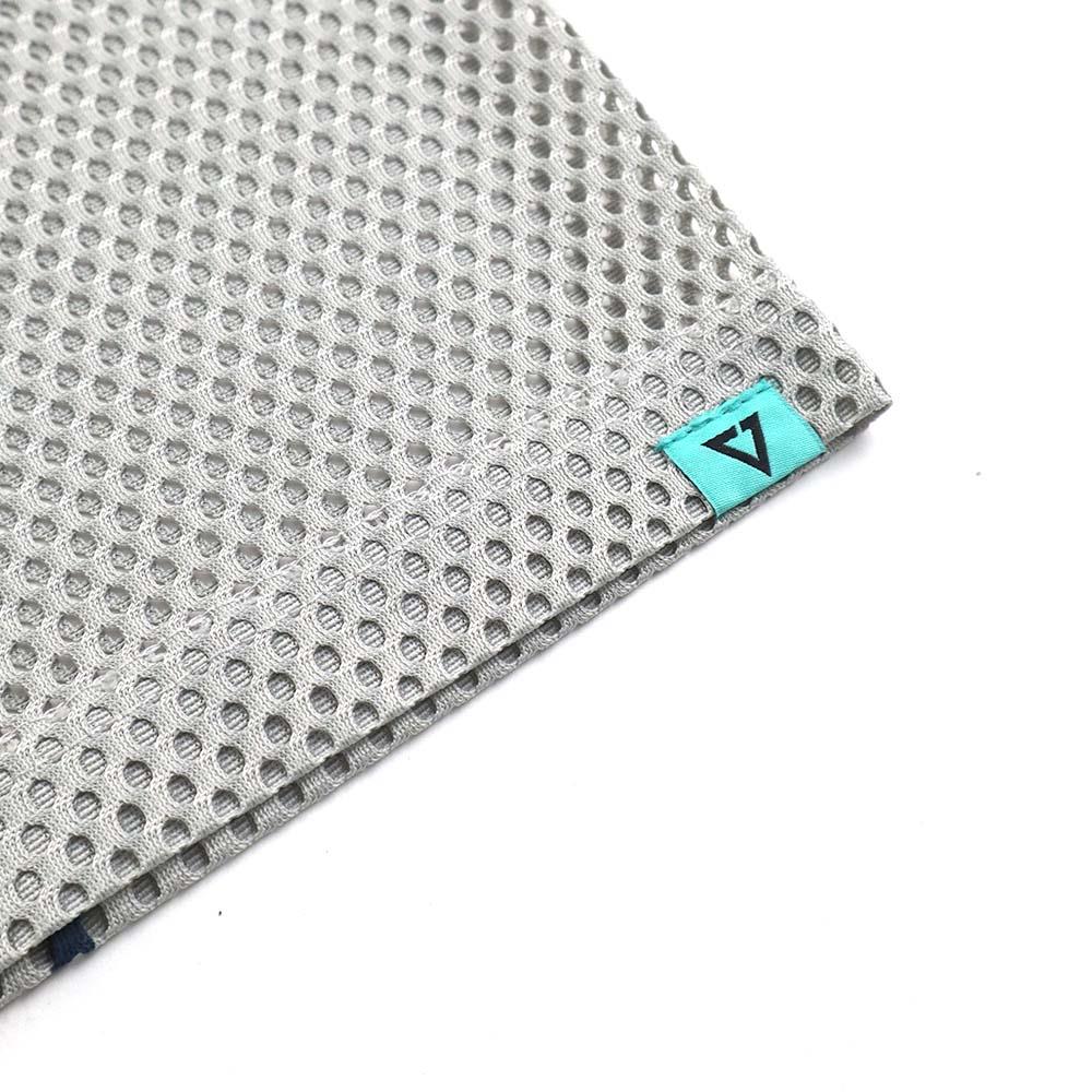 R//W Mesh Boxy Tee (Light Grey)