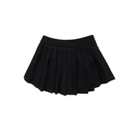 R//W Pleated Skirt (Black)