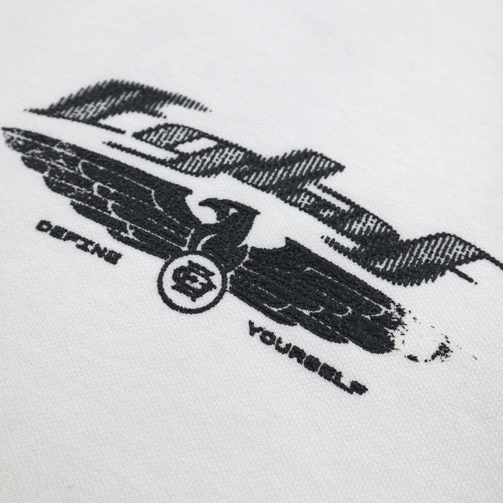 R//W Wings Boxy Tee (White)