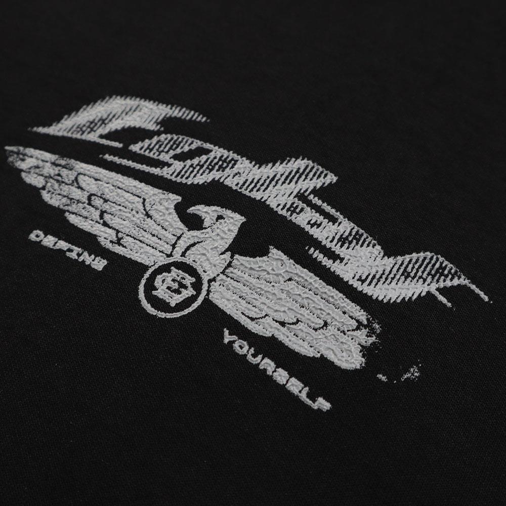 R//W Wings Boxy Tee (Black)