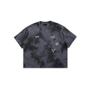 R//W Badges Boxy Tee (Cool Grey)
