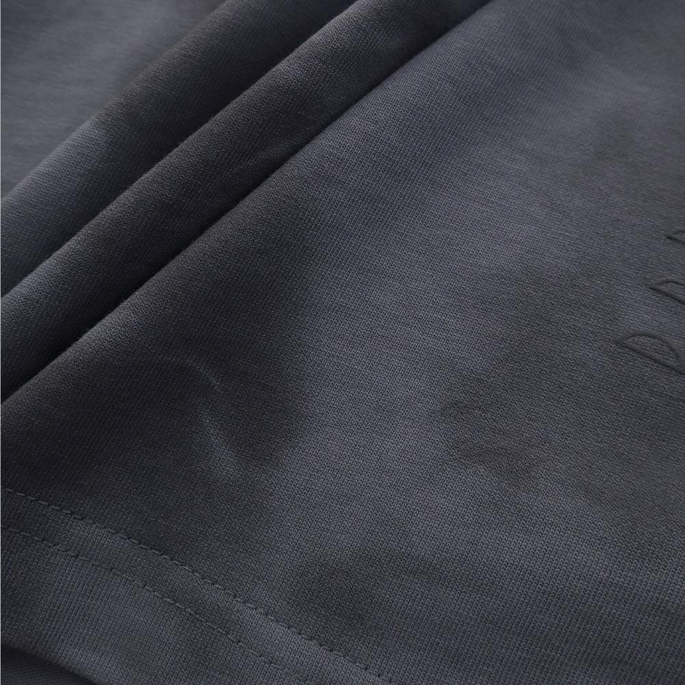 R//W Badges Boxy Tee (Cool Grey)