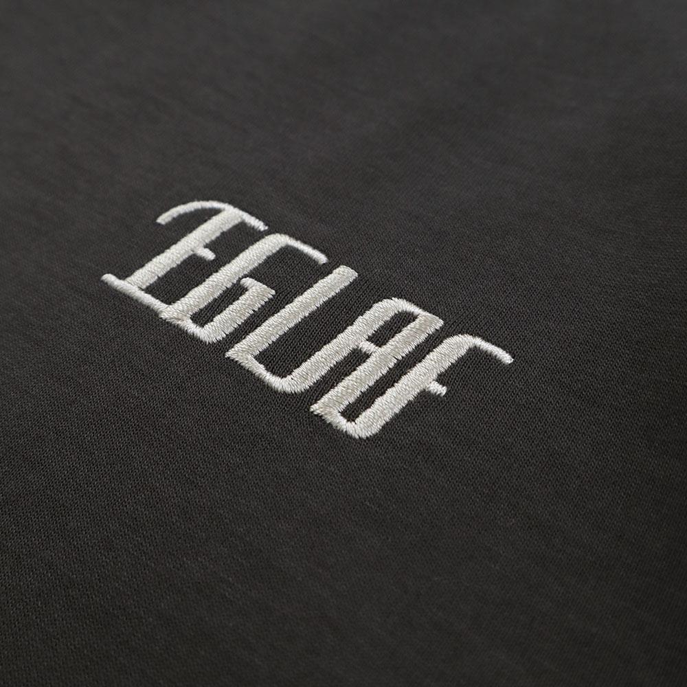 R//W Distressed Texts Tee (Warm Grey)