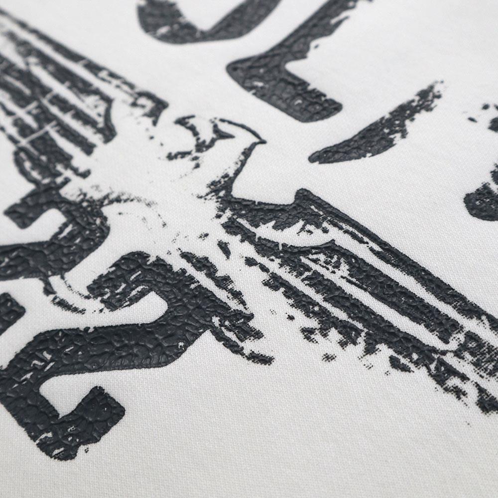 R//W Distressed Texts Tee (White)