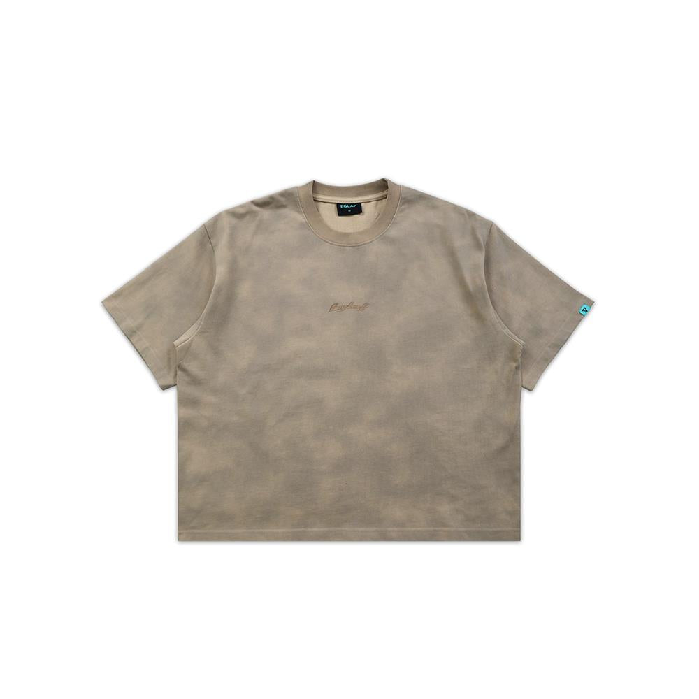 R//W Triangle Logo Boxy Tee (Brown)
