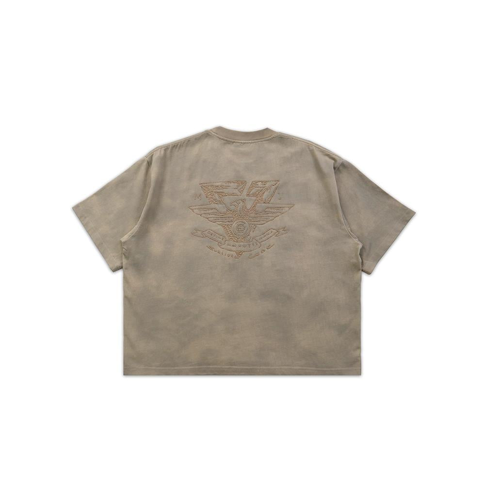 R//W Triangle Logo Boxy Tee (Brown)