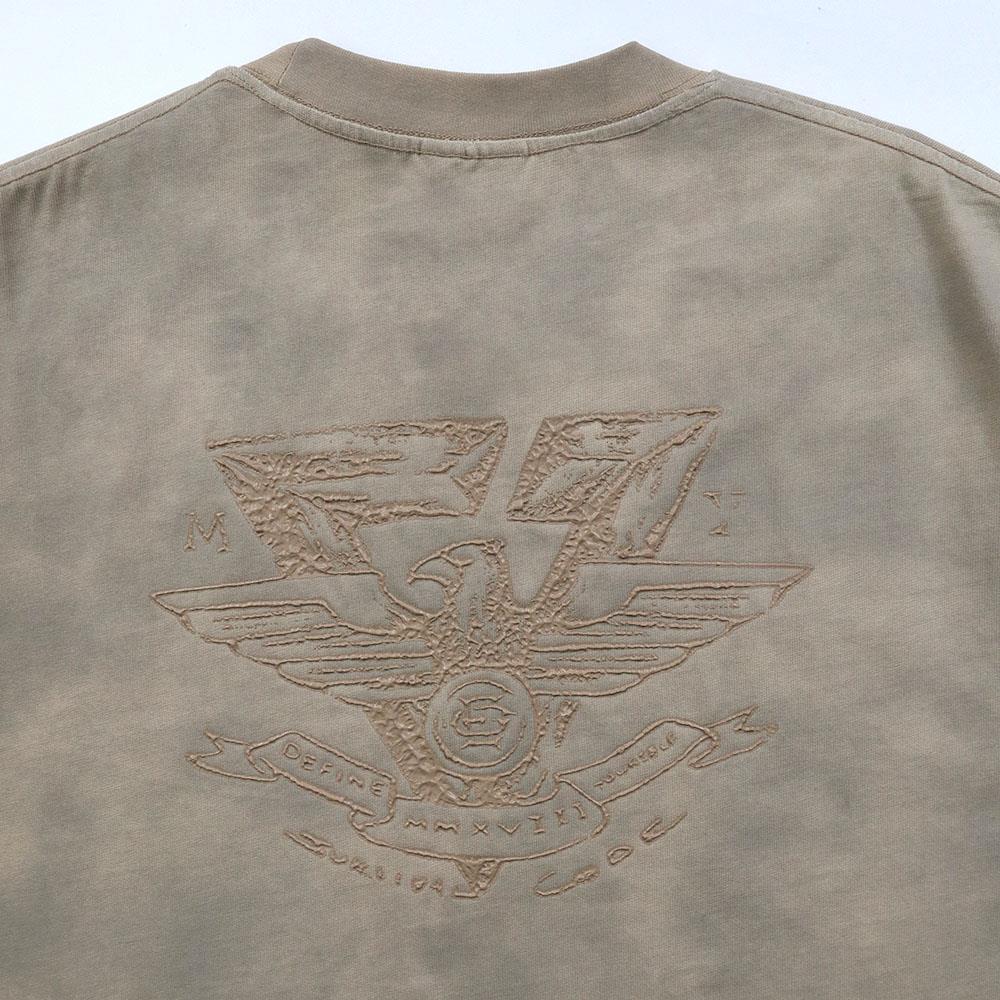 R//W Triangle Logo Boxy Tee (Brown)