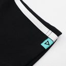 R//W V-neck Crop Top (Black)