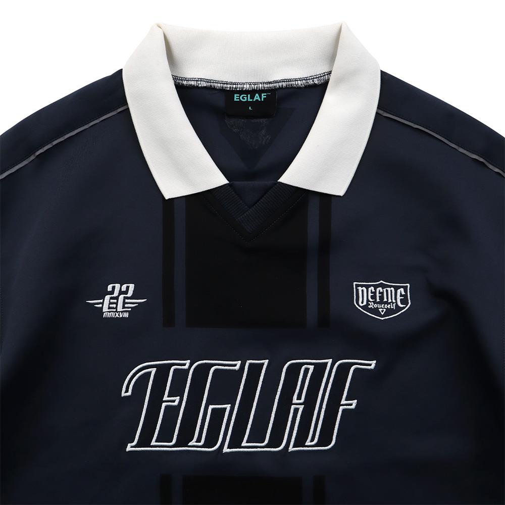R//W Boxy Jersey (Dark Blue)