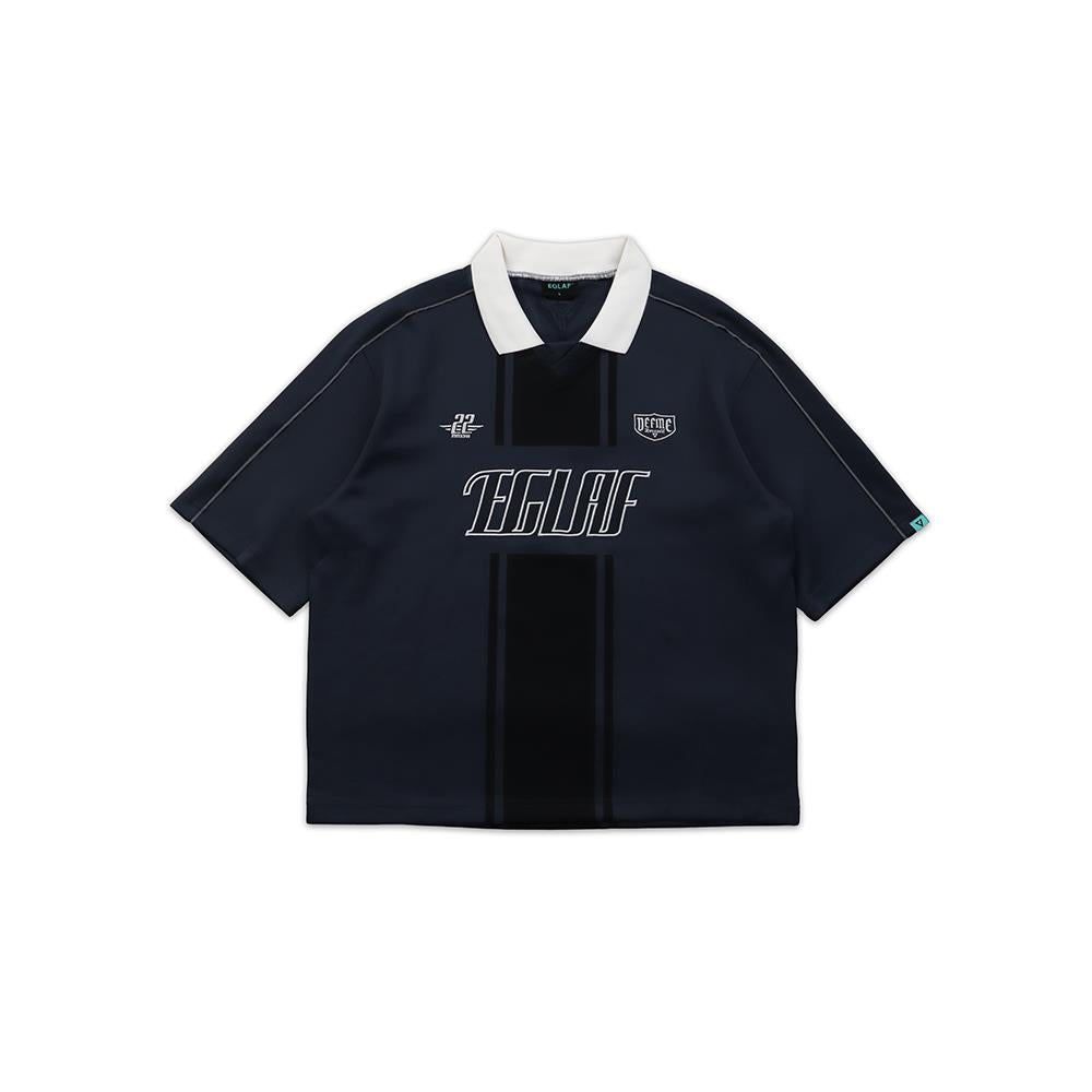 R//W Boxy Jersey (Dark Blue)