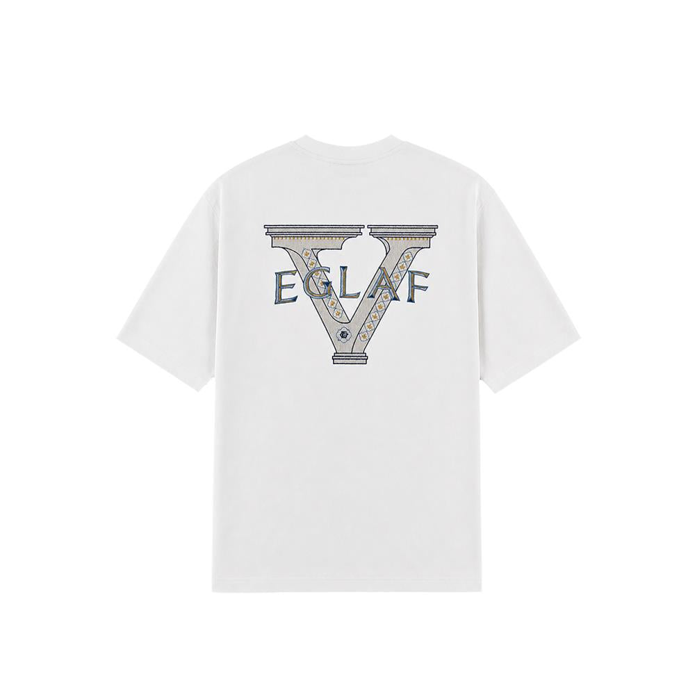 NBL Triangle Logo Tee (White)