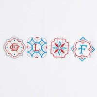 NBL Tiles Pattern Tee (White)