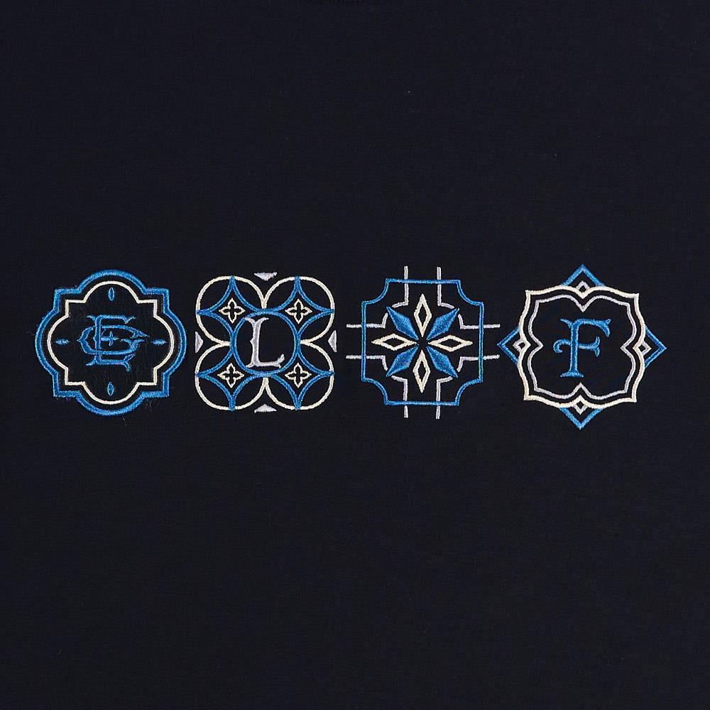NBL Tiles Pattern Tee (Black)