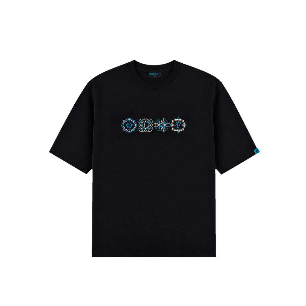 NBL Tiles Pattern Tee (Black)