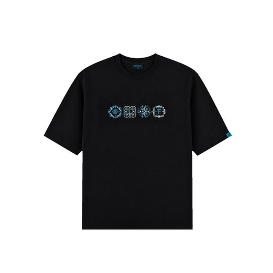 NBL Tiles Pattern Tee (Black)