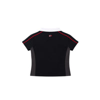 EGS Collar Crop Top (Black)