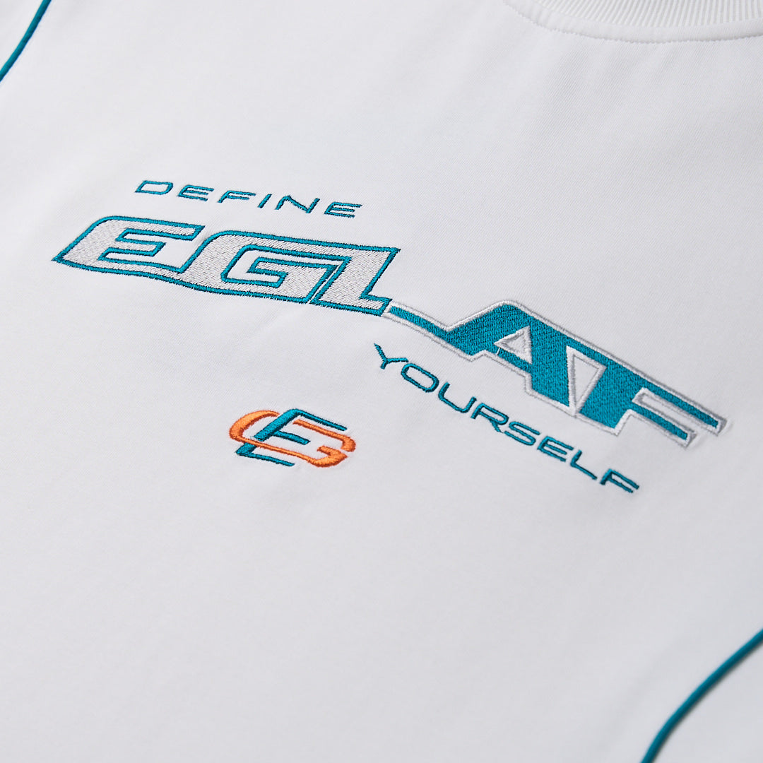 EGS Racing Panel Tee (White)