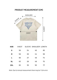 Sculpta Triangle Emblem Tee (Cream White)