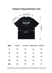 EGLAF Basic Triangle Logo Tee (Black)