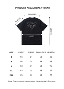 EGLAF Basic Smudge Tee (Black)