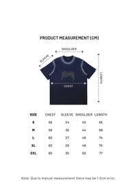Flames Eglaf Logo Tee (Blue)