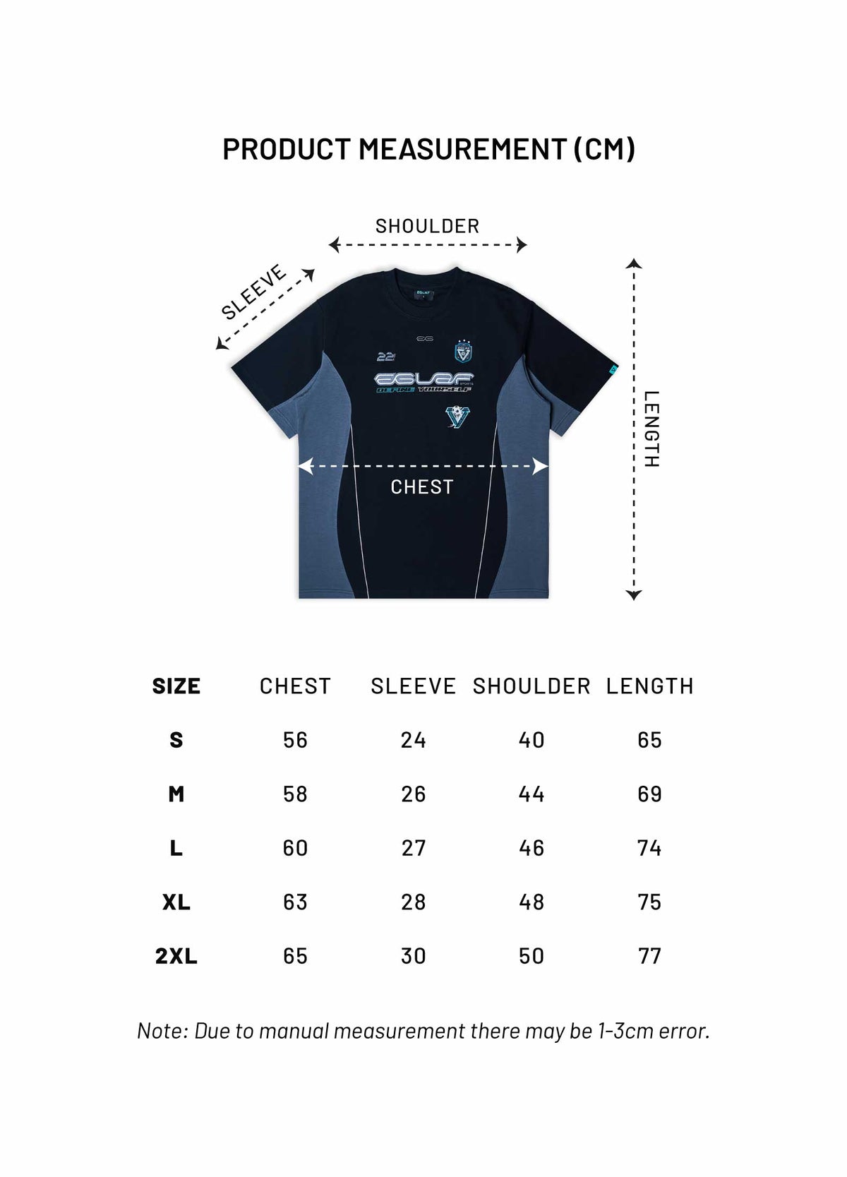 AG Jersey Logo Tee (Black)