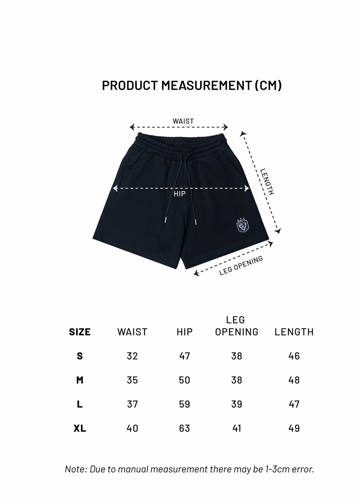 AG Casual Shorts (Black)