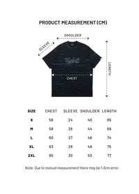 MV Dye Fabric Stitch Tee (Black)