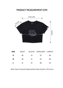 MV EG Bead Crop Top (Black)
