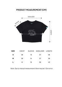 MV EG Bead Crop Top (Black)