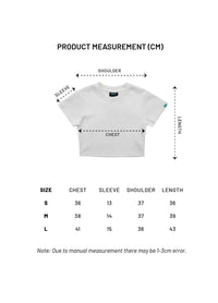 MV EG Bead Crop Top (White)