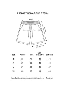 EGS Racing Panel Casual Shorts (Black)