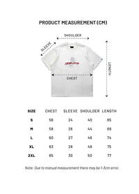 RU Chest Embroidery Logo Tee (White)