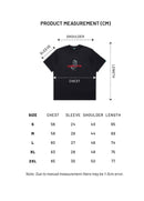 RU Chest Embroidery Logo Tee (Black)
