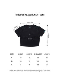 RU Lace Crop Top (Black)