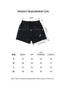 R//W Nylon Shorts (Black)
