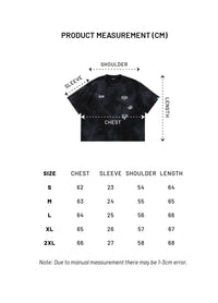 R//W Badges Boxy Tee (Black)