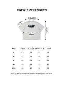 R//W Wings Boxy Tee (White)