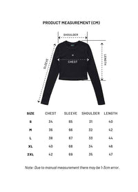 R//W EG Tight Top (Black)