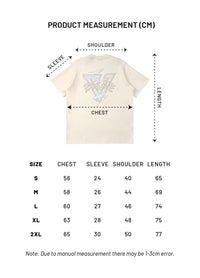 Sculpta Triangle Logo Tee (Cream White)