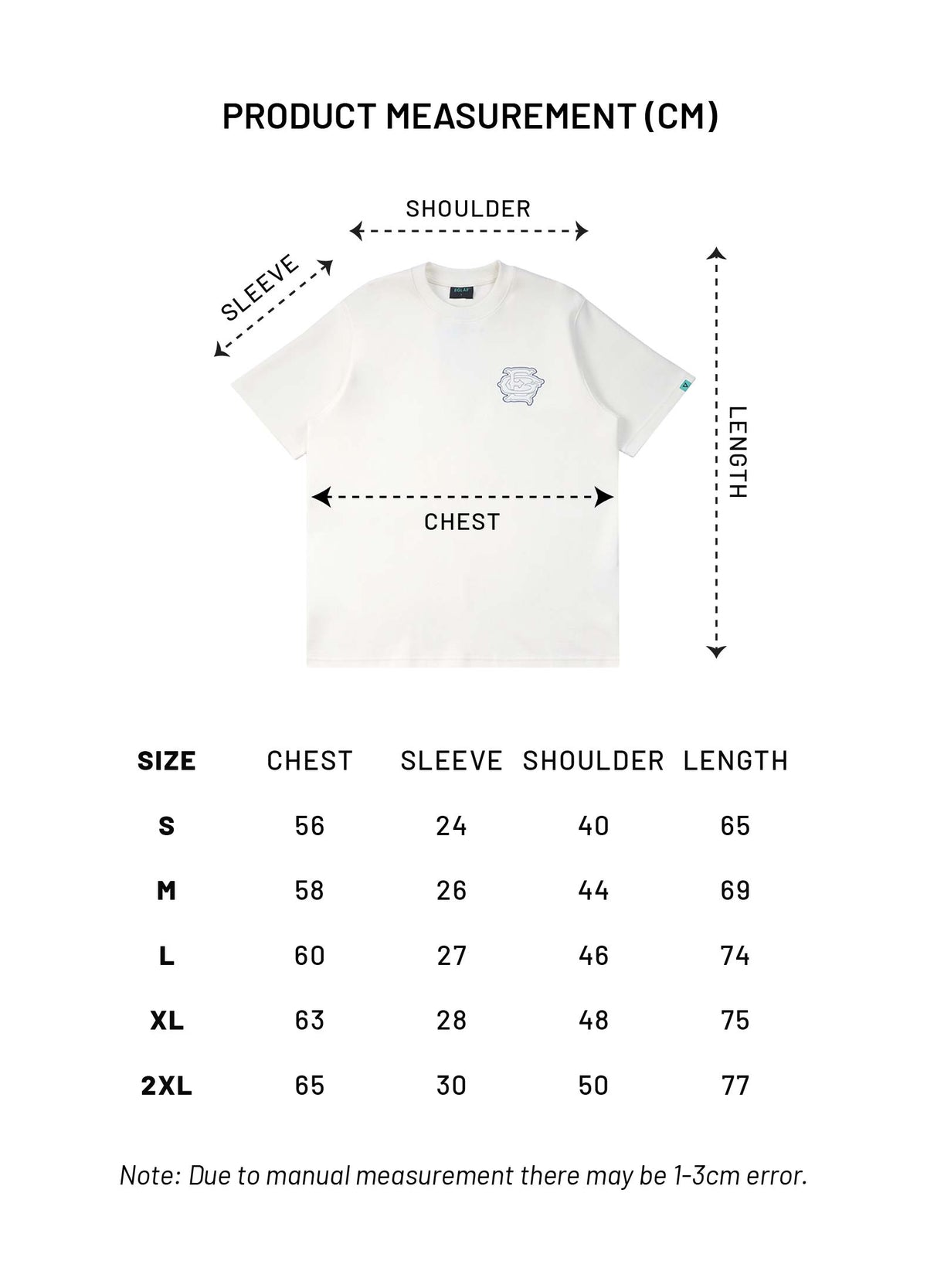 Sculpta EG Logo Tee (White)