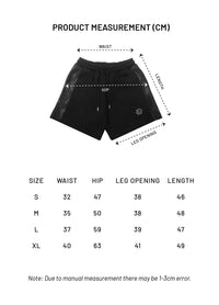 Sculpta EG Marbre Casual Shorts (Black)