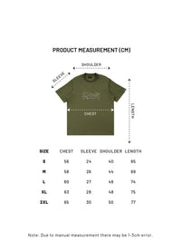 Thornscript Tee (Olive Green)